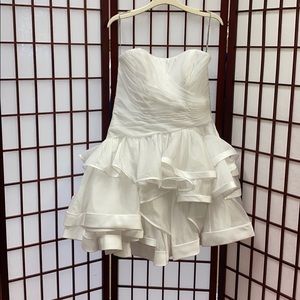 Maggie Sottero Couture short bridal dress